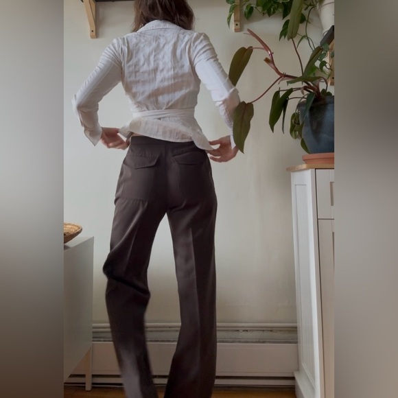 InWear Designer Trousers – Cocoa Brown (Size 6 / EUR 36) - Picture 2 of 6